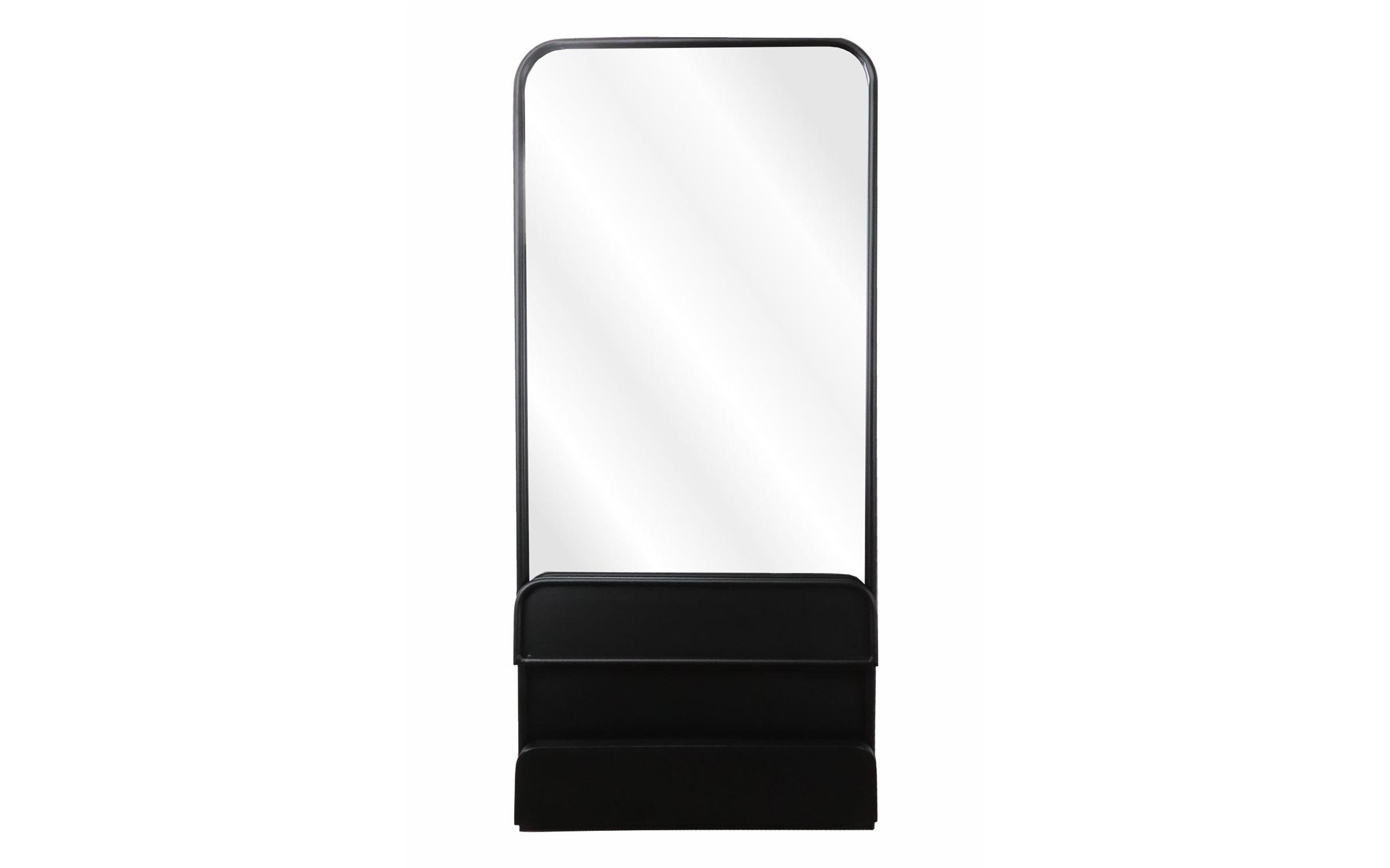 45/100 cm Mirror 00377, black  2